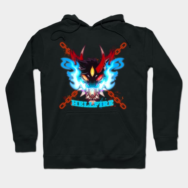 Hellfire Hoodie by Shushii